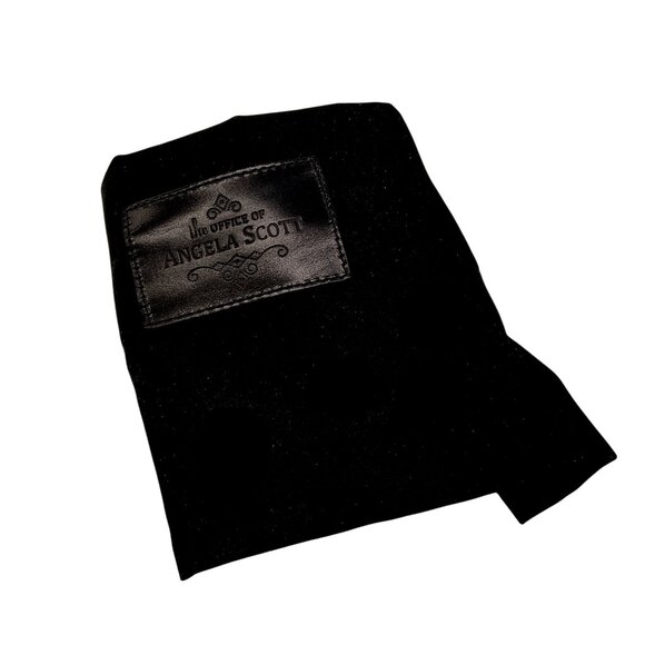 The Office of Angela Scott Lavender Suede Lace-Up Oxford Shoes - Picture 11 of 12